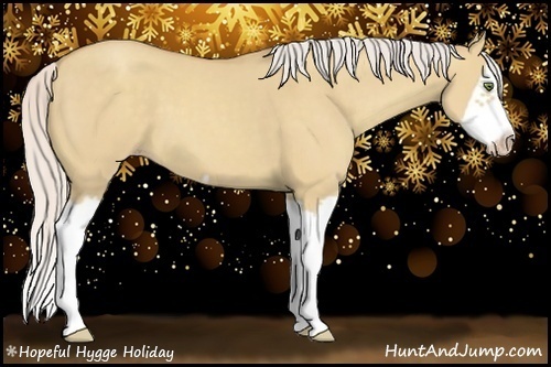 Horse Color:Silver Classic Champagne Dun Splash Frame 