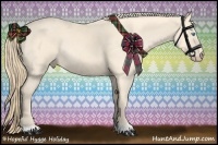 Horse Color:Perlino Roan Rabicano