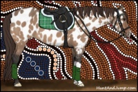 Horse Color:Bay Dun Near Leopard 