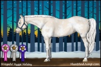 Horse Color:White Spotted Cremello 