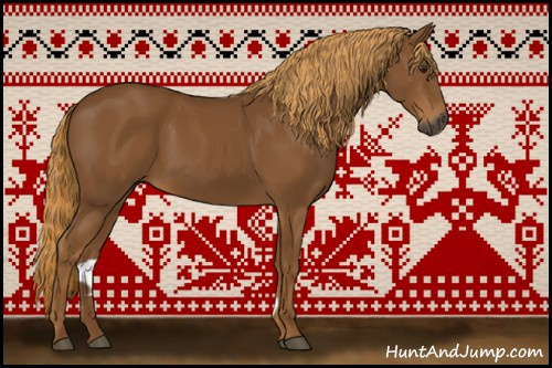 Horse Color:Gray Chestnut 