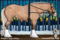 Horse Color:Silver Bay Roan Splash 