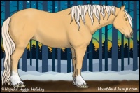 Horse Color:Palomino Sabino