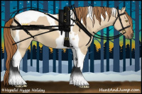 Horse Color:Red Dun Tobiano 