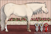 Horse Color:Silver Amber Champagne Dun 