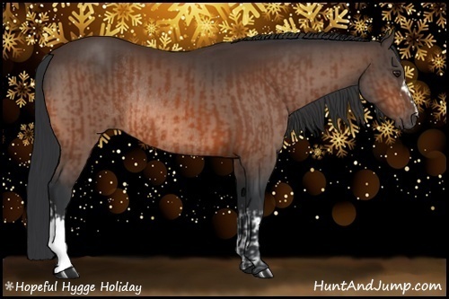 Horse Color:Brown Rabicano  and Brown Rabicano 