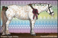 Horse Color:Amber Cream Champagne Near Leopard  and Sable Cream Champagne Near Leopard 