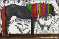 Horse Color:Painted Black