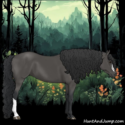 Horse Color:Black 