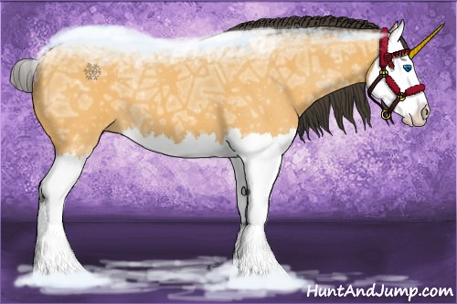 Horse Color:Buckskin Ice Roan Splash 