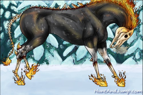 Horse Color:Black Splash