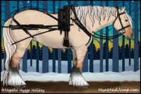 Horse Color:Silver Bay Roan Dun Sabino 