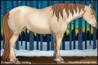 Horse Color:Gray Classic Cream Champagne Pearl