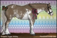 Horse Color:Chocolate Palomino Sabino Varnish Rabicano