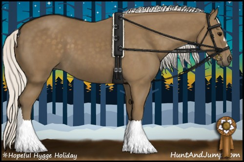 Horse Color:Silver Smoky Black 