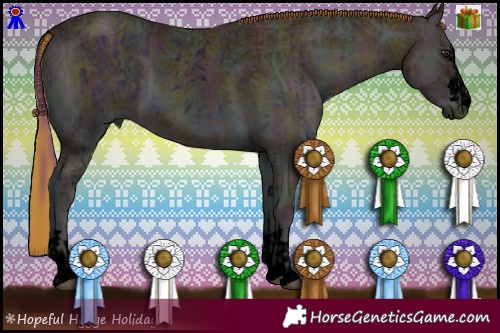 Horse Color:Void Midnight Red Onyx Ice  and Void Midnight Red Onyx Ice 