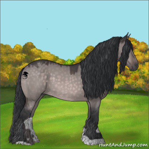 Horse Color:Platinum Brown Dun 