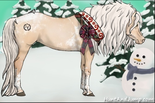 Horse Color:White Spotted Silver Bay Pearl Dun Tobiano Rabicano