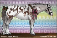 Horse Color:Brown Sabino Splash Appaloosa  and Brown Sabino Splash Frame Appaloosa 