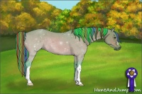 Horse Color:Painted Watercolor Buckskin Dun 