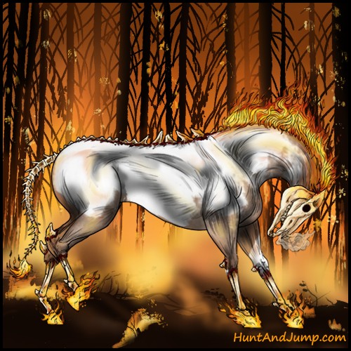 Horse Color:Red Roan Near Fewspot