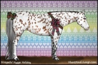 Horse Color:Bay Leopard 