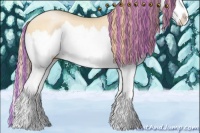 Horse Color:Painted Smoky Black Pearl Splash