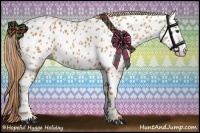 Horse Color:Chestnut Near Leopard 