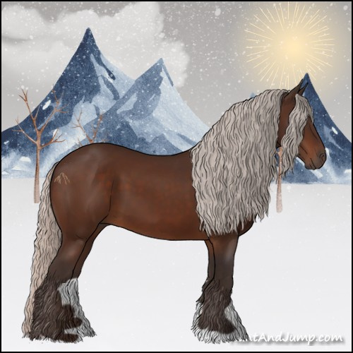 Horse Color:Silver Brown 