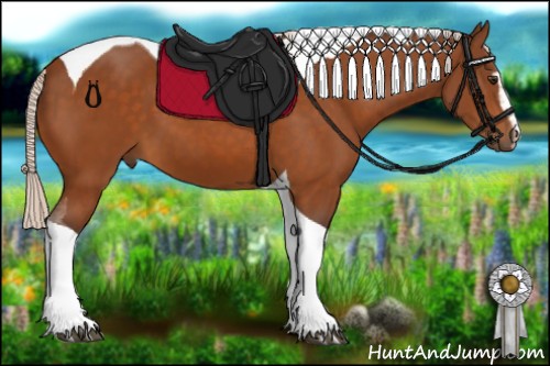 Horse Color:Silver Buckskin Sabino Tobiano
