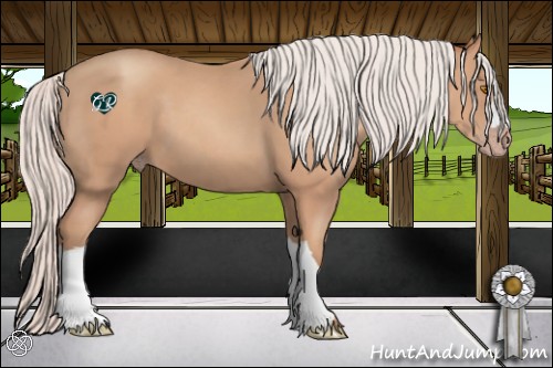 Horse Color:Silver Classic Champagne 