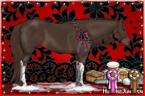 Horse Color:Liver Chestnut Tobiano 