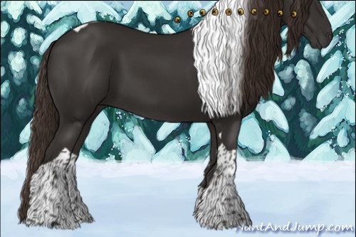 Horse Color:Liver Chestnut Tobiano 