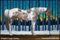 Horse Color:Liver Chestnut Tobiano 
