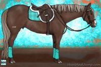 Horse Color:Liver Chestnut Rabicano