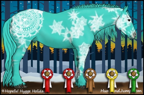 Horse Color:Watercolor Black Ice 