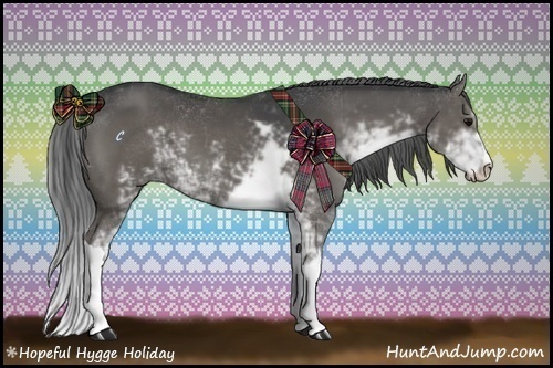 Horse Color:Black Sabino 
