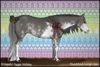 Horse Color:Black Sabino 