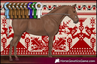 Horse Color:Silver Black 