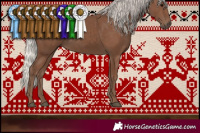 Horse Color:Silver Black 