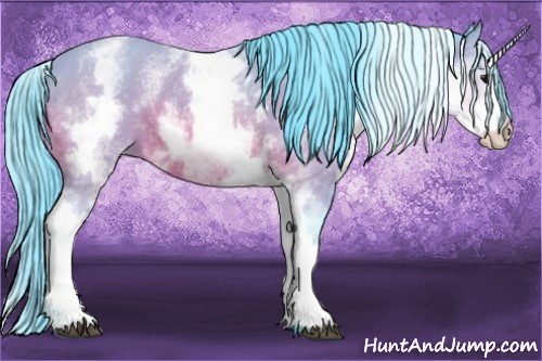 Horse Color:Watercolor White Spotted Bay 