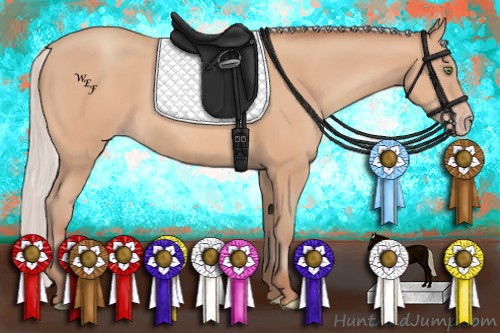 Horse Color:Silver Amber Champagne 