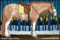 Horse Color:White Spotted Gold Champagne 