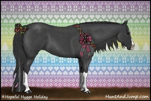 Horse Color:Blue Roan Splash 