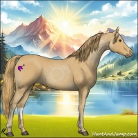 Horse Color:Watercolor Chestnut 