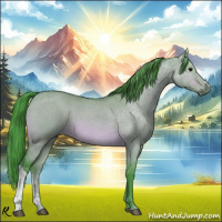 Horse Color:Watercolor Bay Dun 