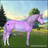 Horse Color:Watercolor Chestnut 