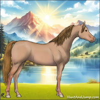 Horse Color:Watercolor Red Dun 
