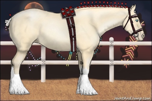 Horse Color:Silver Buckskin Pearl
