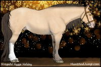 Horse Color:Amber Champagne Roan